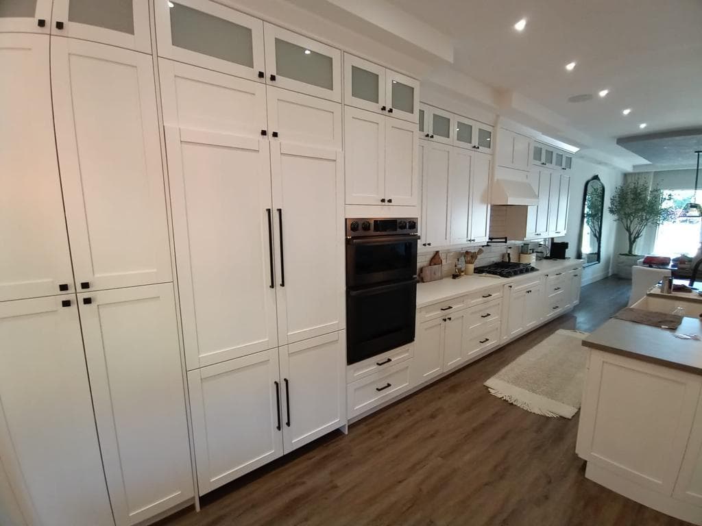 On-site interior work