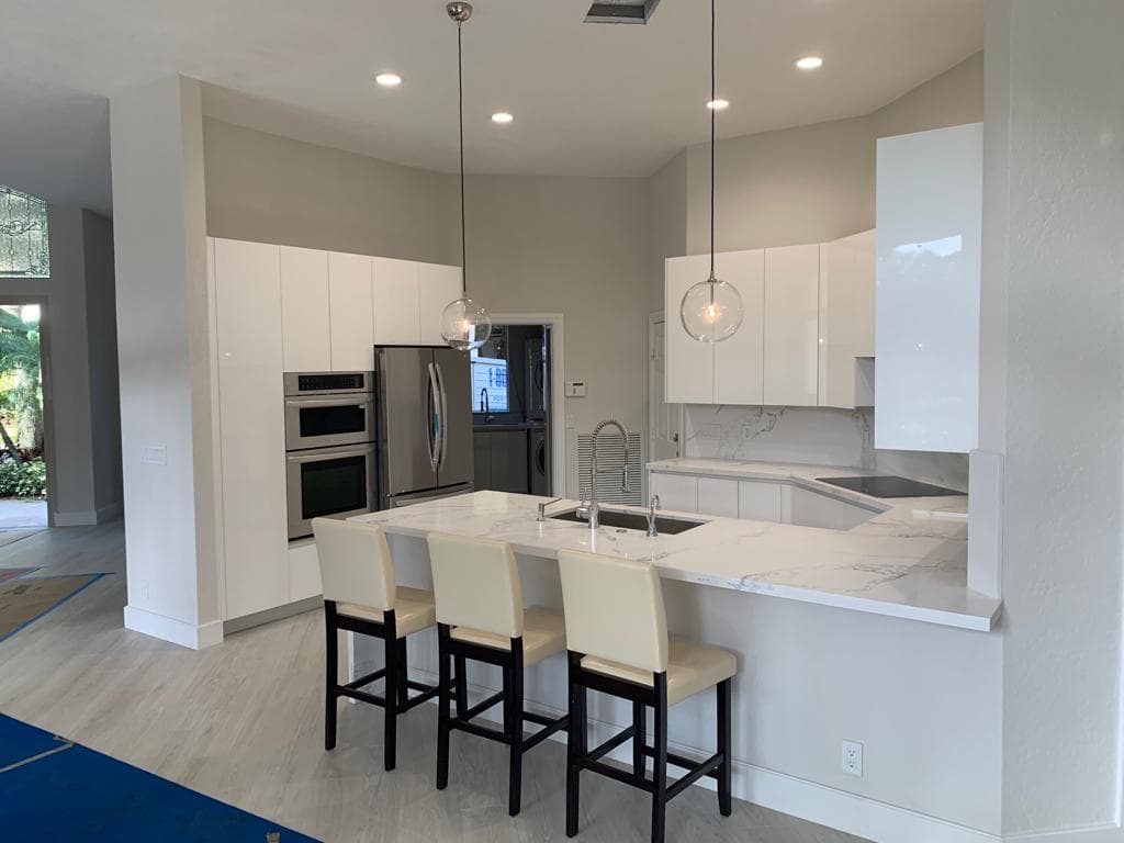 Living space remodel