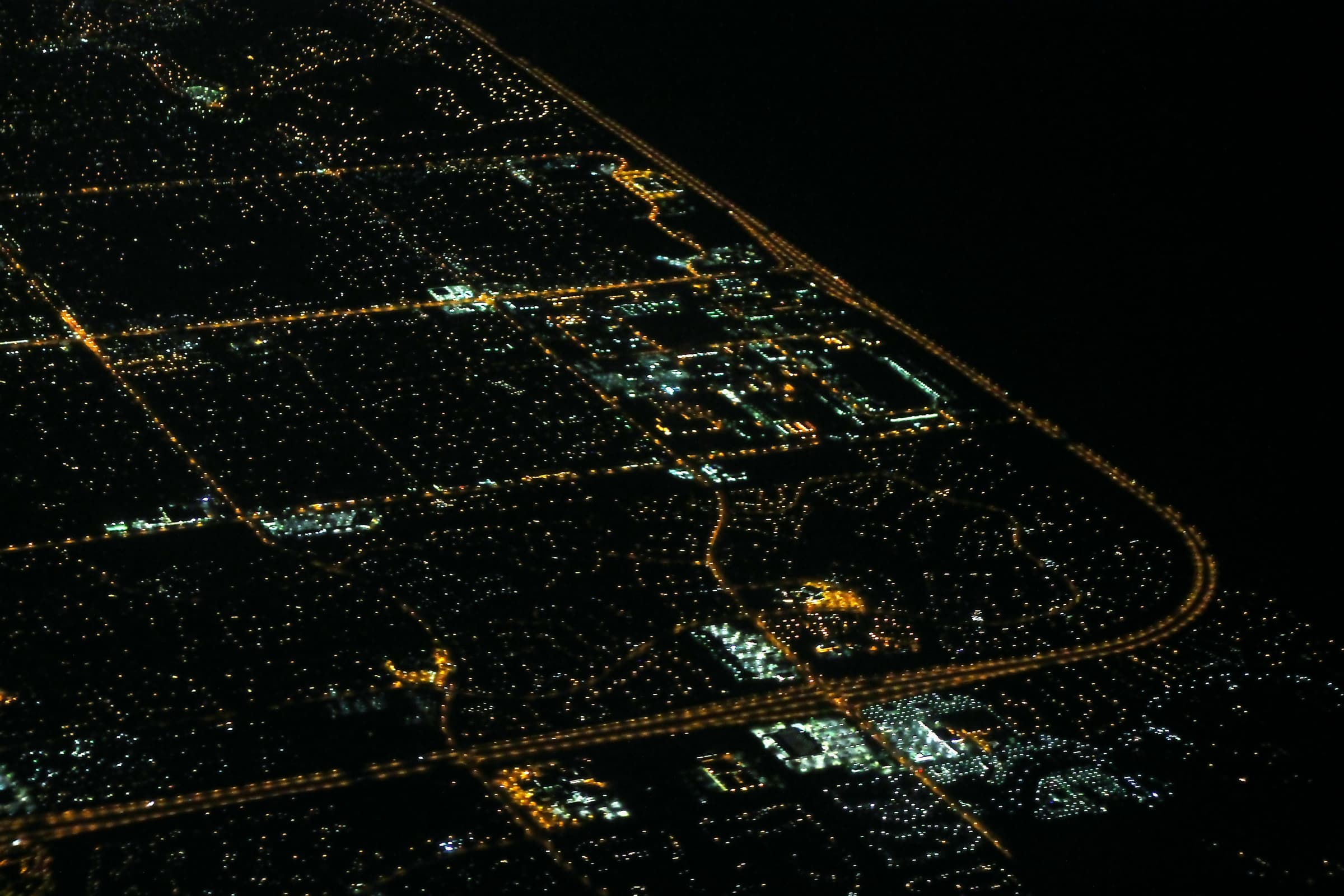 Early aerial view — Coral Springs, Broward County, Florida